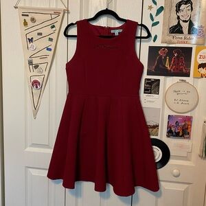 Maroon Dress